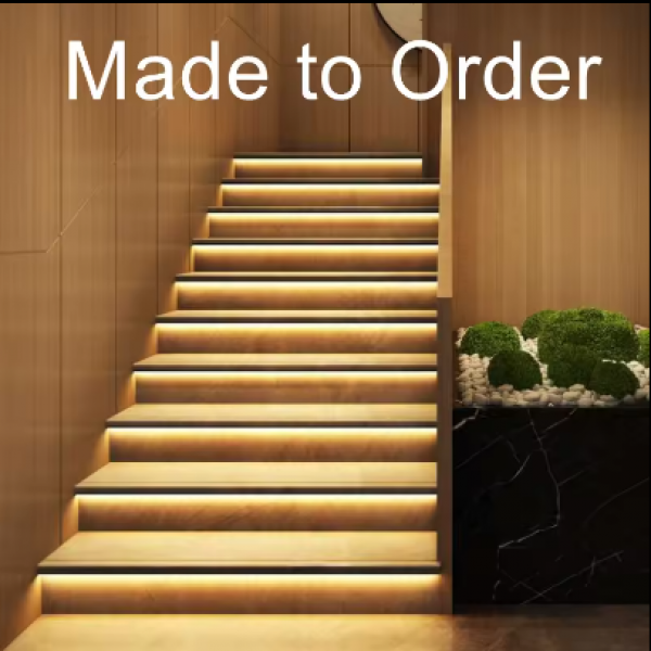 Aluminum Step Light Smart Home Motion Activated Wall Stairway Light Pir Motion Automatic Led Stair Light