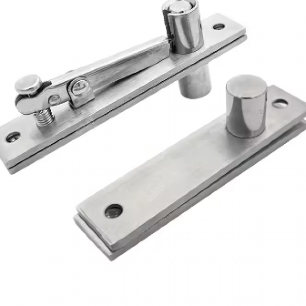  Bookshelf Hinge 304 Stainless Steel 360 Degree Rotation Pivot Hinge Hidden Door Hinge for Doors