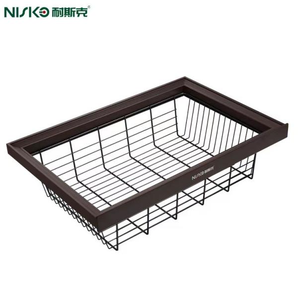 New Design Pull Out Wardrobe Drawer Storage Tray for Underwears and Ties